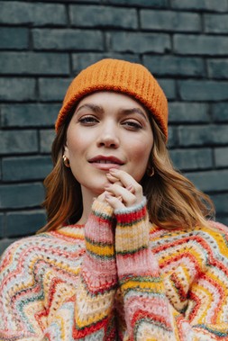 Roman Multi Zig Zag Pointelle Knit Jumper