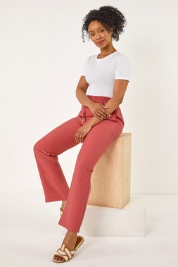 Roman Petite Textured Pocket Trouser
