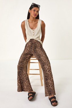 Roman Stone Button Detail Stretch Top