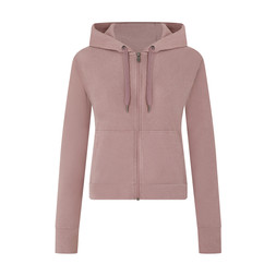 HOLISTIC HORIZON rosepinkhoodedzippedtop 12.99