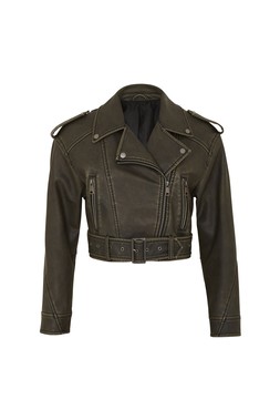 TK Maxx - Faux leather bomber jacket &pound;34.99 (RRP &pound;XX)