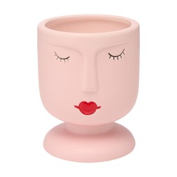 JOYFUL MINIMALISM ceramicpinkfacecandle 16.99