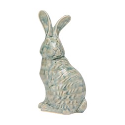 PASTEL GIFTING bluetexturedceramicbunny 6.99