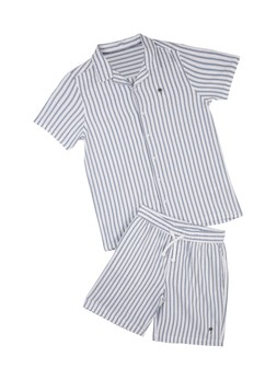 TK Maxx Kids blue stripes shirt & shorts £12.99 ( RRP £48.99)