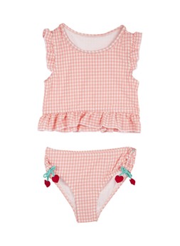 TK Maxx Kids pink ginham swim set £4.99 ( RRP £)