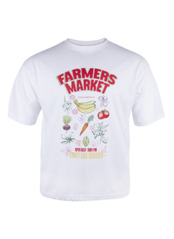 TK Maxx Men printed white t.shirt £9.99 ( RRP £)