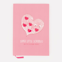 Tk Maxx Pink Heart Notebook £4.99 Rrp £10