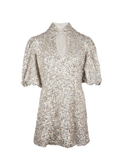 TK Maxx Women Gold label silver sequins dress £169.99 (RRP £)