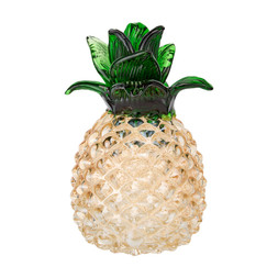 TROPICANA JUNGLE glass pineapple 12.99