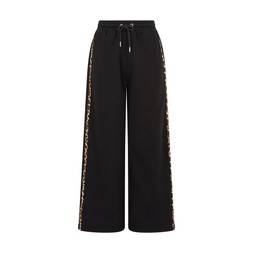 Black leopard sweatpants cords bow £14.99