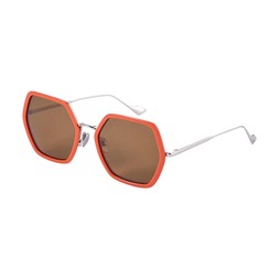Fashion orangehexagonalSunglasses 24