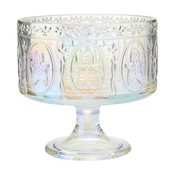 Geo-digital footedGlassTrifleBowl £14.99
