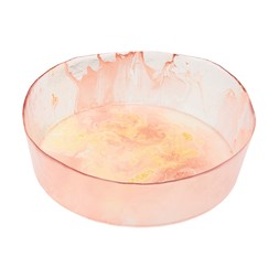 Geo-digital handmadePInk&goldBowl £14.99