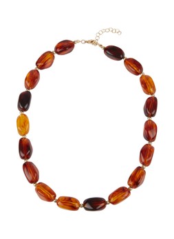 TK Maxx amber necklace £9.99 (RRP £14.00)