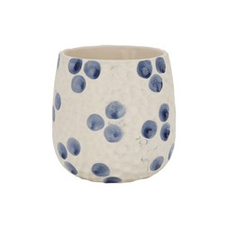 TK Maxx - blue & white flower pot £6.99 (RRP £XX)