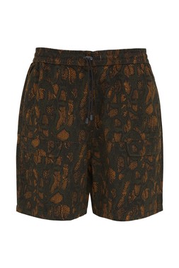 Tk Maxx - Brown Pattern Shorts &pound;29.99 (RRP &pound;55)