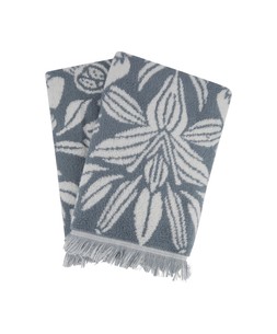 TK Maxx - grey flowers hand towels £9.99 (RRP £XX)