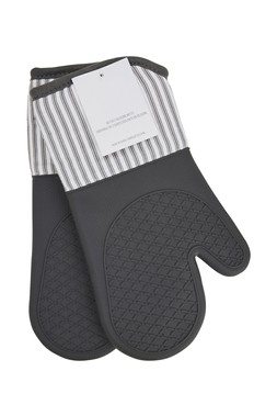 TK Maxx - GREY SILICONE MITTS &pound;8.99 (RRP &pound; XX)