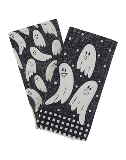 TK Maxx - halloween ghoul kitchen towels &pound;5.99 (RRP &pound;XX)