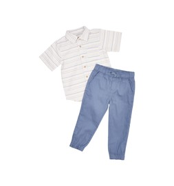 TK Maxx Kids blue trousers and shirt set £9.99