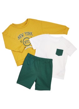 TK Maxx kids green & yellow top & trouser set £10.00 (RRP £)