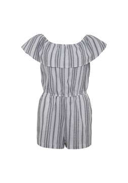 TK Maxx - linen grey stripes jumpsuit &pound;16.99 (RRP &pound;XX)