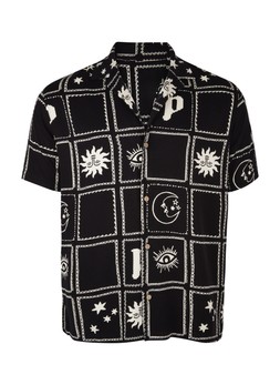 TK Maxx Men black printed shirt £24.99 (RRP £119.00)