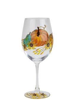 TK Maxx - Pumpkin Wine Glass - £4.99 (RRP £XX)