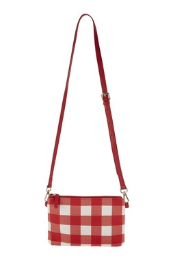 TK Maxx - red checkered bag &pound;16.99 (RRP &pound;XX)