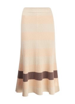 TK Maxx Women Gold label stripes cream skirt £79.99 (RRP £395.00)
