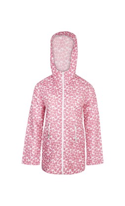 Tk Maxx Women Pink Hearts Wind Jacket £12.99