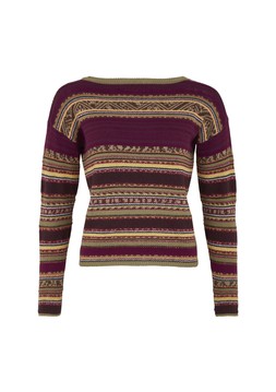 TK Maxx Women Purple Stripes Jumper £69.99 (RRP £259)