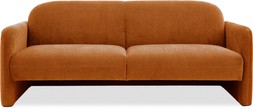 Bowie 3 Seater Sofa, Amber Orange