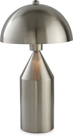 Nova Table Lamp, Brushed Nickel