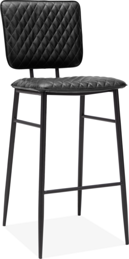Elgin Metal Bar Stool, Black