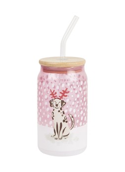 homesense christmas pink drinking cup £4.99