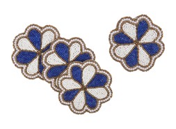 Homesense flower beaded coasters set £5.99 (RRP £)