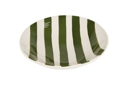 Homesense Green Stripes Ceramic Dish £12.99 (RRP £29.00)