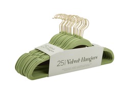 Homesense green velvet hangers £8.99 (RRP £)