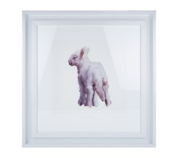 Homesense-art frame with lamb &pound;49.00 (RRP &pound;XX)