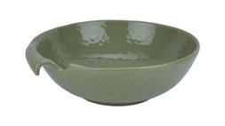 Homesense-green serving dish &pound;14.99 (RRP &pound;37.50)