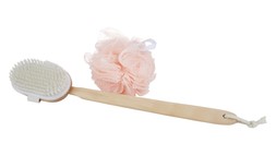 Homesense-shower brush & loofah &pound;5.99 (RRP &pound;XX)