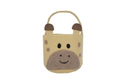 Homesense-yellow cow easter basket &pound;4.99 (RRP &pound;XX)