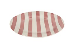Homesense Pink Stripes Ceramic Dish £17.99 (RRP £39.00)