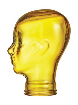 70s yellow glass head &pound;9.99
