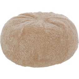 beige sheepskin bean bag 499.99