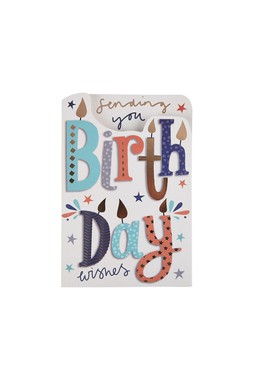 Birthday card &pound;1.99