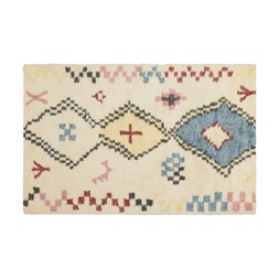 Bold Boho Beige Diamond Check Rug £129.99, €189.99