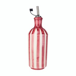 DINING Handmade Stripy Ceramic Bottle £9.99