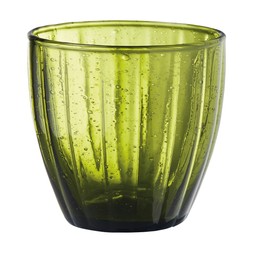 Global Folk Green Ribbed Glass £2.49, €3.99